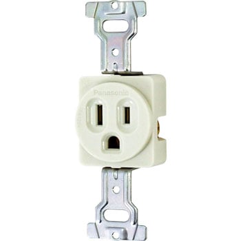 接地15A埋込コンセント(125V)(ミルキーホワイト) パナソニック電工