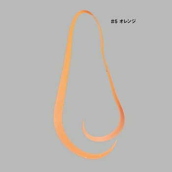 5 オレンジ 桜幻 シリコンネクタイ マルチミディアムカーリー 19-311 1袋 がまかつ Gamakatsu 【通販モノタロウ】