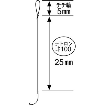 極タナゴ 糸付 がまかつ Gamakatsu