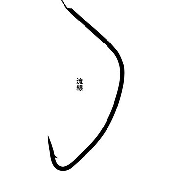 タナゴ鈎 糸付 流線 がまかつ Gamakatsu