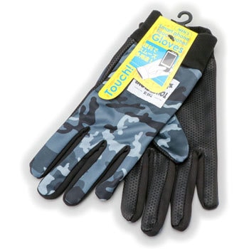 防風ストレッチジャージ 手袋 迷彩柄 メンズ Nichiei 日栄産業 合成繊維 防寒用手袋 通販モノタロウ 71