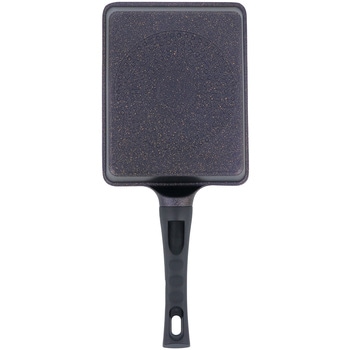 ヴォランテ ネオパープルダイヤモンドコート 冷凍餃子もきれいに焼けるグリルパン IH ガラス蓋付き ベストコ