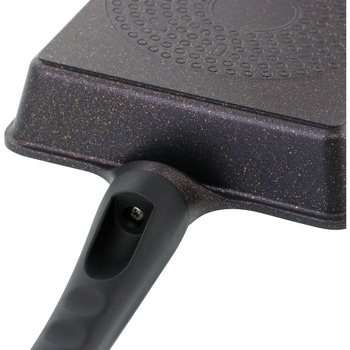 ヴォランテ ネオパープルダイヤモンドコート 冷凍餃子もきれいに焼けるグリルパン IH ガラス蓋付き ベストコ