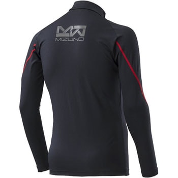 防風ストレッチハイネックハーフジップシャツ mizuno(ミズノ)