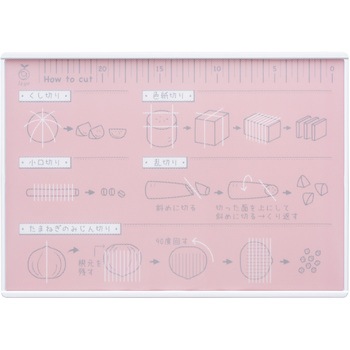 切り方がわかるカッティングボード オークス