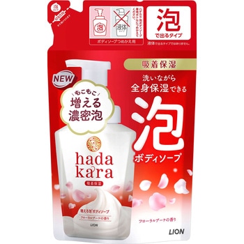 hadakaraボディソープ泡で出てくるタイプ LION(ライオン)