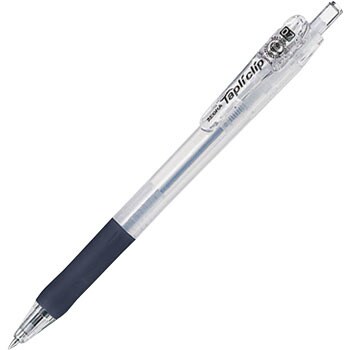 BN5-W 【ペン名入れサービス】タプリクリップ ノック式油性ボールペン