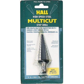 マルチカット(ステップドリル) G&J HALL TOOLS