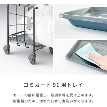 ゴミカート90用トレイ 河淳