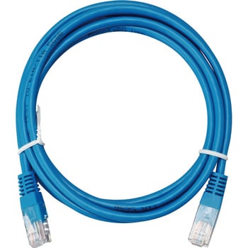 CAT5e-NY-BU10 LANケーブル CAT5e準拠 1本 モノタロウ 【通販サイト 