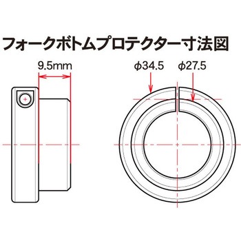 フォークボトムプロテクター ZETA