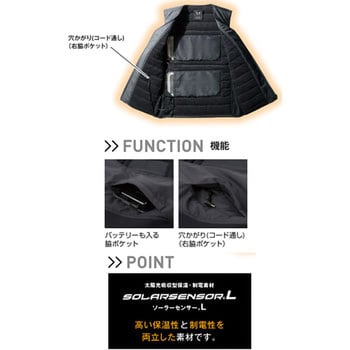 雷神ウォームベスト サンエス