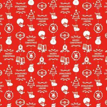 半才 クリスマス包装紙 メリーオーナメント 1パック 50枚 Heiko 通販サイトmonotaro