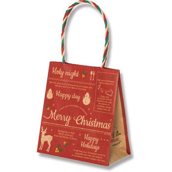 クリスマス手提げ紙袋 スムースバッグ ホーリーナイト Heiko クリスマス 通販モノタロウ