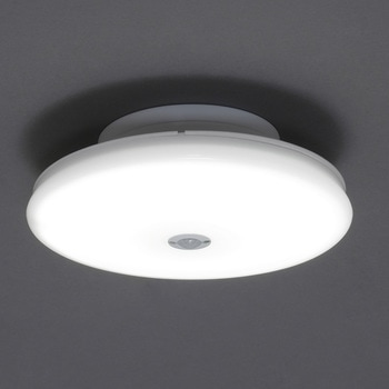 小型シーリングライト 薄型 人感センサー付【電球色 昼白色 電球色】 アイリスオーヤマ