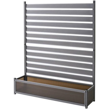 KAPF-1215(GY) �A���~ �v�����^�[�t�F���X ��90/120cm ����149/180cm YAMAZEN(�R�P) 31367413