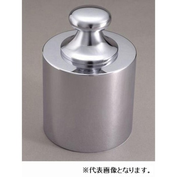 円筒分銅 黄銅クロムメッキ 基準分銅型 (F2級) 大正天びん製作所