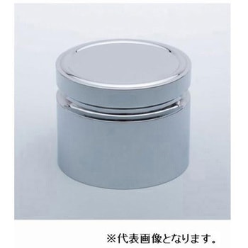 円盤分銅 黄銅クロムメッキ (M1級) 大正天びん製作所