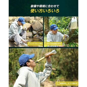 携帯浄水ボトル Greeshow