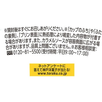 [冷蔵]昔ながらのかためプリン トーラク