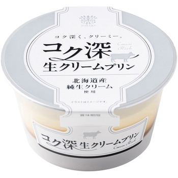[冷蔵]コク深生クリームプリン トーラク