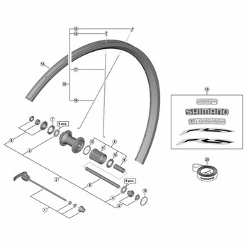 Y4SK98060 左ロックナットユニット 1個 SHIMANO(シマノ) 【通販