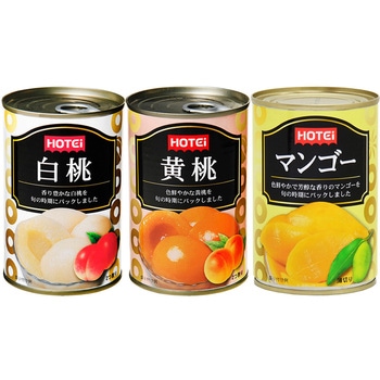 ホテイ フルーツ缶詰 3種セット - ホテイフーズ