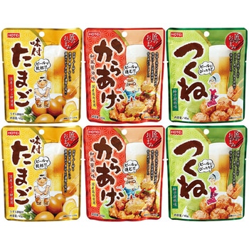 ホテイ 匠のおつまみセット 3種各2個 - ホテイフーズ