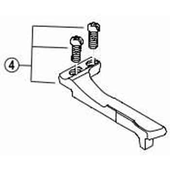 Y5KC98020 アジャストボルト(M4×10mm)& プレート 1個 SHIMANO(シマノ