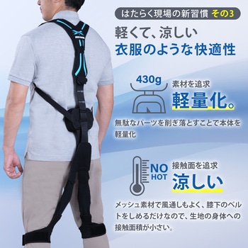 疲労軽減・熱中防寒対策 マッスルスーツSoft-Power イノフィス