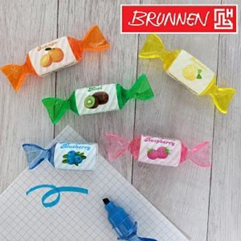 キャンディ蛍光ペン BRUNNEN