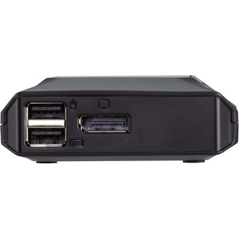 2ポートUSB-C DisplayPort KVMスイッチ(4K60p対応、ワイヤードリモコン付属) ATEN