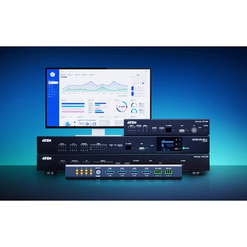 8×4ポート USB3.2 Gen1 業務用デバイス共有器(4入力) ATEN