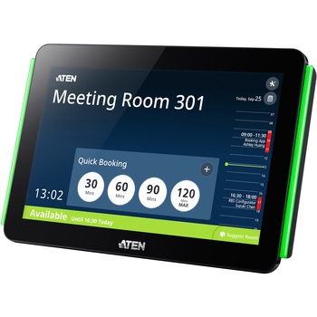 会議室予約システム - 10.1インチ タッチスクリーンパネル ATEN