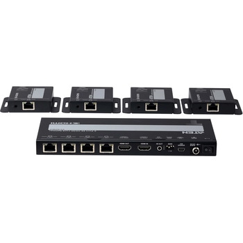 4Port 4K HDMI 分配延長器セット ATEN