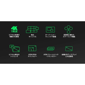 36入力20出力 4K対応HDMIビデオウォールプロセッサー ATEN