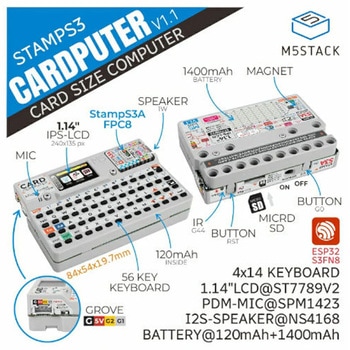 M5Stack Cardputerキット v1.1 共立電子産業