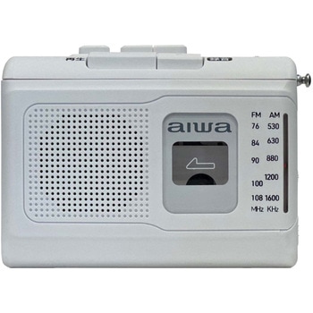 ラジカセ ポータブル カセットレコーダー  AM ワイドFM aiwa(アイワ)
