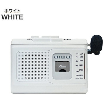 ラジカセ ポータブル カセットレコーダー  AM ワイドFM aiwa(アイワ)
