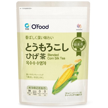 とうもろこしひげ茶 (10g×5P)×3袋 O'food