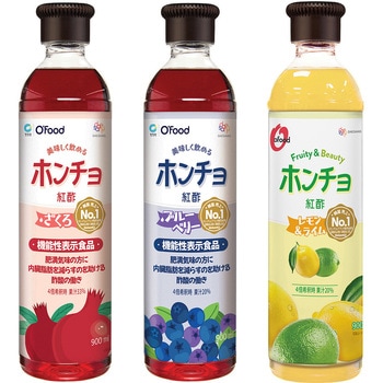 ホンチョ ざくろ・ブルーベリー・レモン&ライム お試しセット O'food