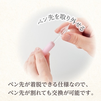 アゾンガラスペン〈シリコン〉コーン型 セキセイ