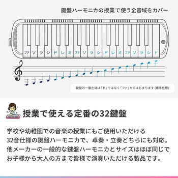 鍵盤ハーモニカ/メロディーピアノ KC