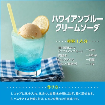 氷みつ (ハワイアンブルー) 井村屋