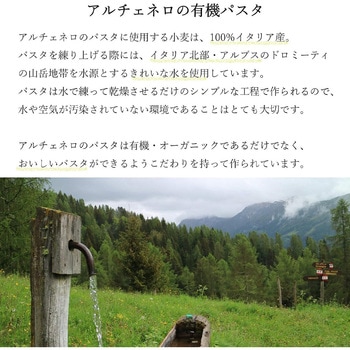 アルチェネロ 有機パスタ・ソースセット 日仏貿易