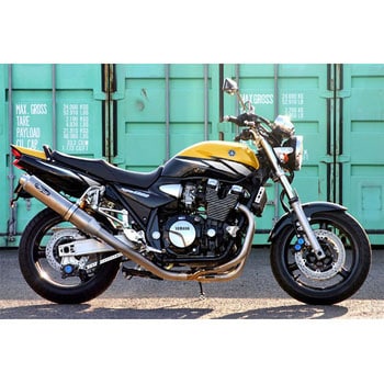 xjr1200 xjr1300 ノジマ ステンレスマフラー カーボン フルエキ 登場