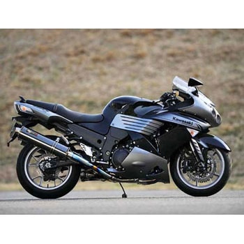 DLCチタン フルエキゾースト 4-1-2SC(スパイラルコレクター) チタンエキゾーストパイプ/チタンサイレンサー ブラック(DLCコーティング) NOJIMA ENGINEERING