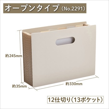 サクッと整理!ドキュメントファイル(オープンタイプ) キングジム