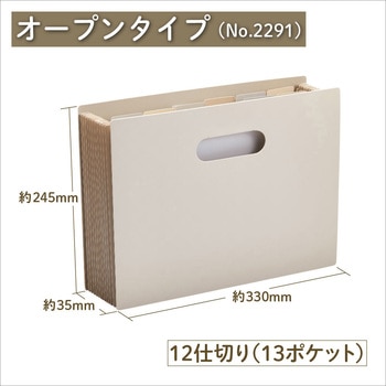 サクッと整理!ドキュメントファイル(オープンタイプ) キングジム
