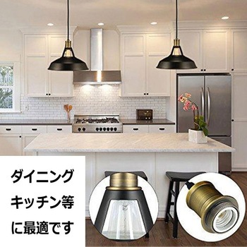 真鍮黒ペンダントライト器具(ランプ別売り) 光商事